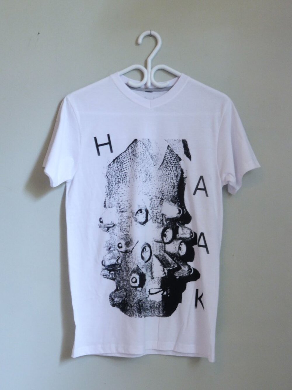 One-of-a-kind handcrafted graphic T-shirt